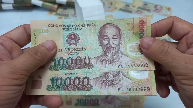 mơ thấy tiền 10 nghìn đánh con gì