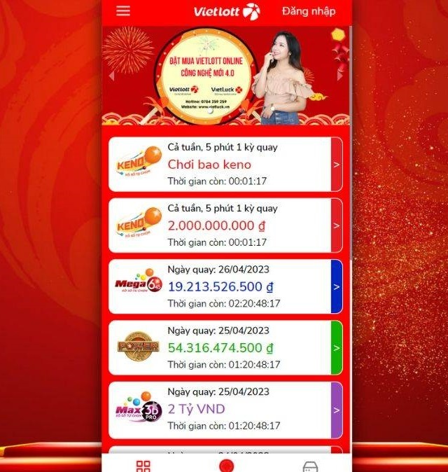 Truy cập vào trang chủ Vietlott và đăng nhập tài khoản thành viên Truy cập vào trang chủ Vietlott và đăng nhập tài khoản thành viên