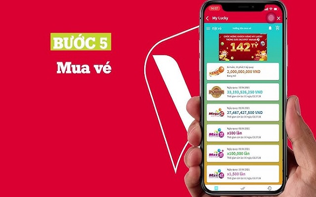 Hướng dẫn cách mua Vietlott trên My Viettel