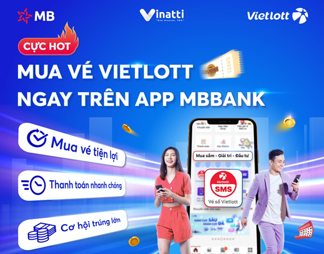 Trải nghiệm Mua vé số kiến thiết online trên MB Bank nhanh chóng ngay trên điện thoại